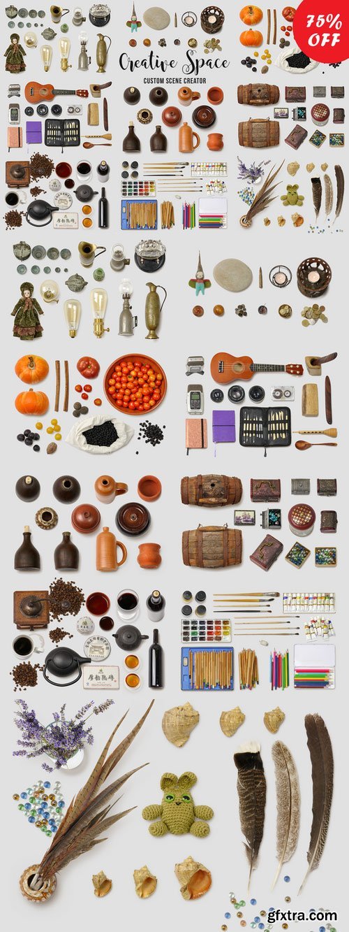 CreativeMarket - Creative Space Scene Creator 775838