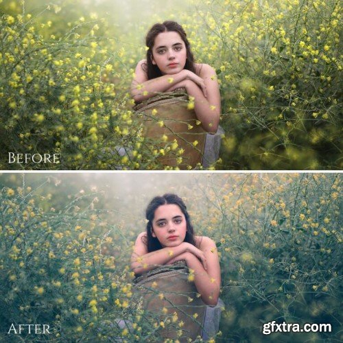 Jessica Drossin - Green Tone Correction Actions
