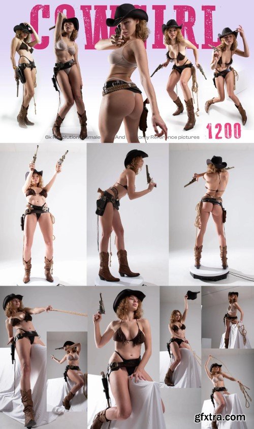 Artstation - COWGIRL 1200+ Reference pictures