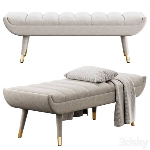 '3dsky Pro - Accent Bench by Modway' '3dsky Pro - Accent Bench by Modway'
