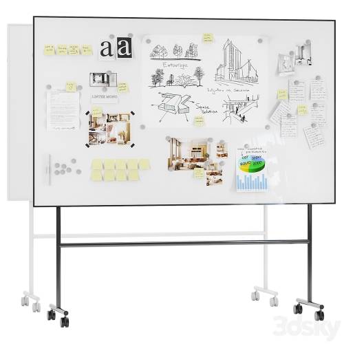 '3dsky Pro - Whiteboard magnetic partition Lintex MONO' '3dsky Pro - Whiteboard magnetic partition Lintex MONO'