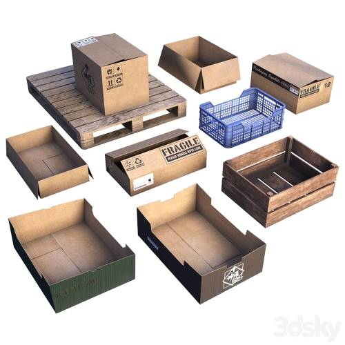 '3dsky Pro - Box set LOW POLY' '3dsky Pro - Box set LOW POLY'