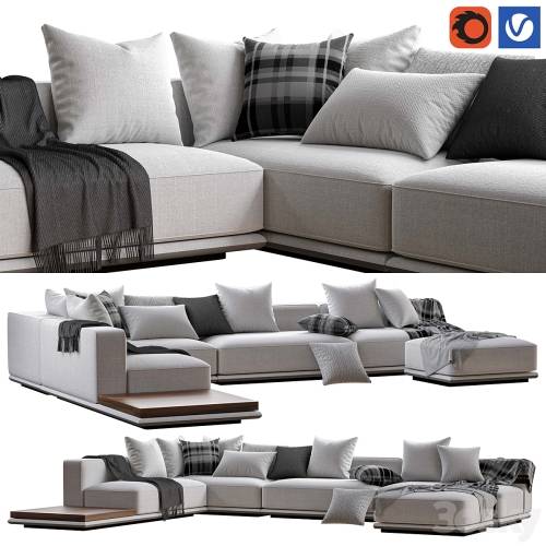 '3dsky Pro - Minotti Horizonte Modular Sofa02' '3dsky Pro - Minotti Horizonte Modular Sofa02'