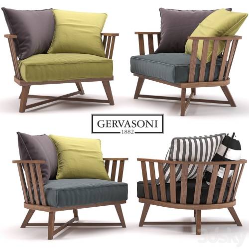 '3dsky Pro - Gervasoni Gray 07 armchair'