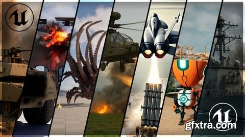 Udemy - Unreal Engine 5 : 7 Course in 1 ultimate mega course UE5