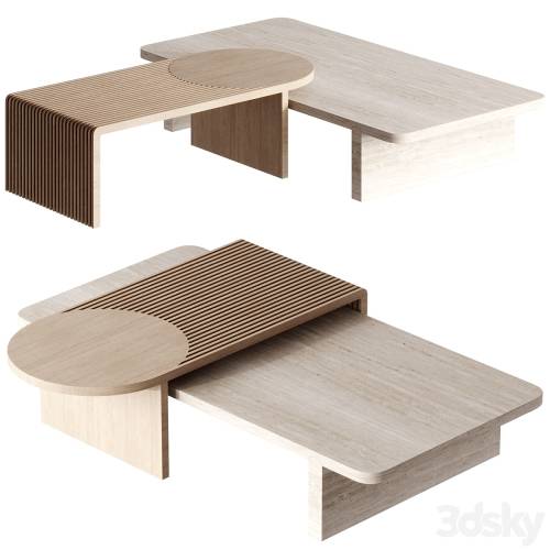 '3dsky Pro - Stick and Stone center table by Dooq' '3dsky Pro - Stick and Stone center table by Dooq'