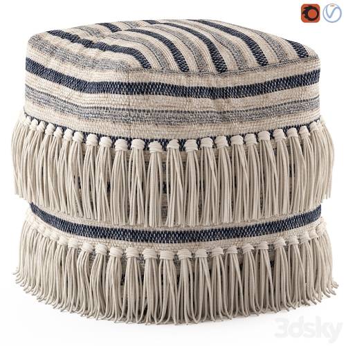 '3dsky Pro - Network Rugs Bone Fringed Wool Ottoman' '3dsky Pro - Network Rugs Bone Fringed Wool Ottoman'