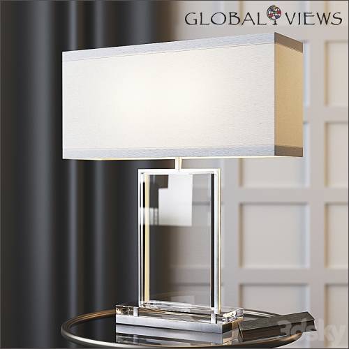 '3dsky Pro - Global Views Crystal Slab Lamp' '3dsky Pro - Global Views Crystal Slab Lamp'
