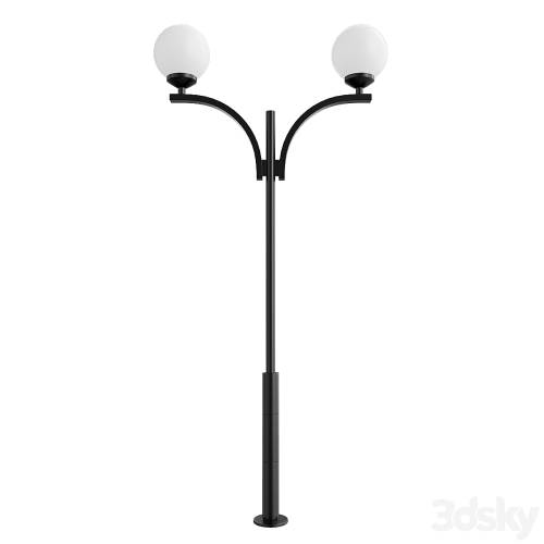 '3dsky Pro - Park street metal support, pole for 2 lamps Shar' '3dsky Pro - Park street metal support, pole for 2 lamps Shar'