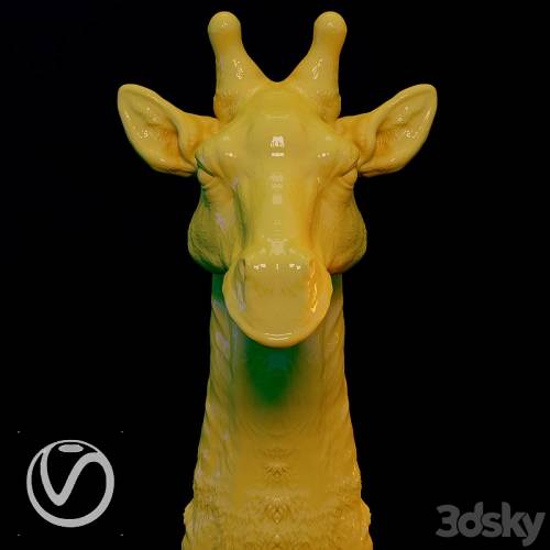 '3dsky Pro - The head of a giraffe' '3dsky Pro - The head of a giraffe'