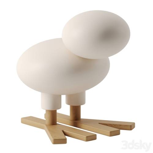 '3dsky Pro - Happy bird kids chair by Magis'