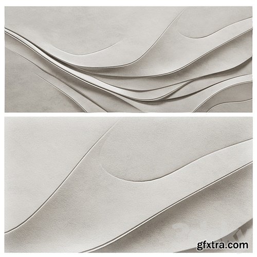 3dsky Pro - Beige Abstract Wall Art