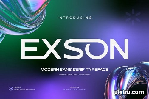 CreativeMarket - Exson Font