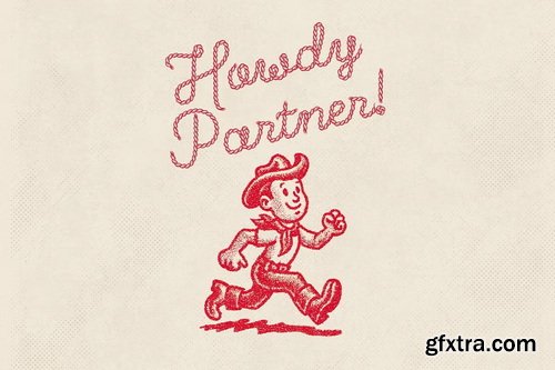 CreativeMarket - Lasso Lore - Western Rope Font Duo