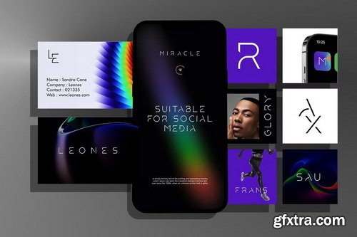 CreativeMarket - MIRACLE Sleek Futuristic Techno Font