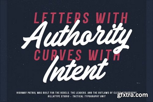 CreativeMarket - Highway Patrol - Font Duo