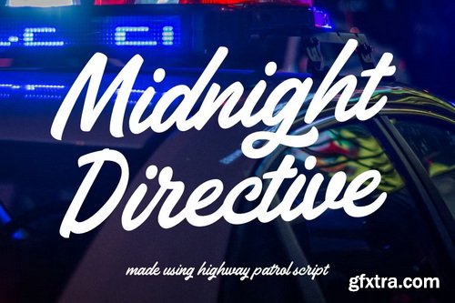 CreativeMarket - Highway Patrol - Font Duo