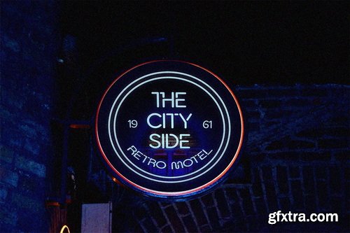 Neonova - Neon Retro Style Display Font