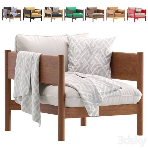 '3dsky Pro - Armchair Arbor Archivestore Velvet and Leather 8 set' '3dsky Pro - Armchair Arbor Archivestore Velvet and Leather 8 set'