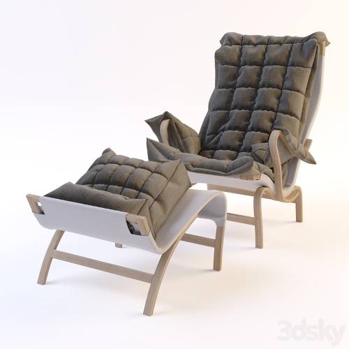 '3dsky Pro - Chair Bruno Mathsson Pernilla Dux' '3dsky Pro - Chair Bruno Mathsson Pernilla Dux'