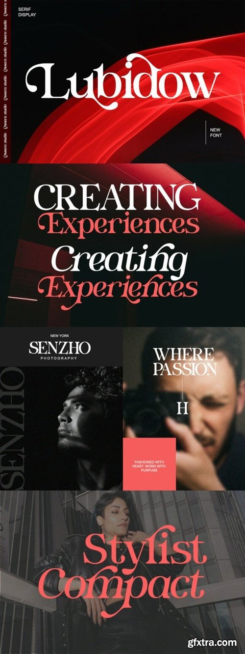 CreativeMarket - Lubidow – Modern Elegant Serif