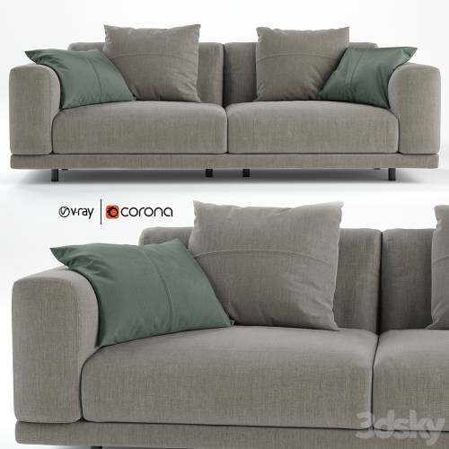 '3dsky Pro - Nevyll sofa by Diter italia 230x106 cm' '3dsky Pro - Nevyll sofa by Diter italia 230x106 cm'