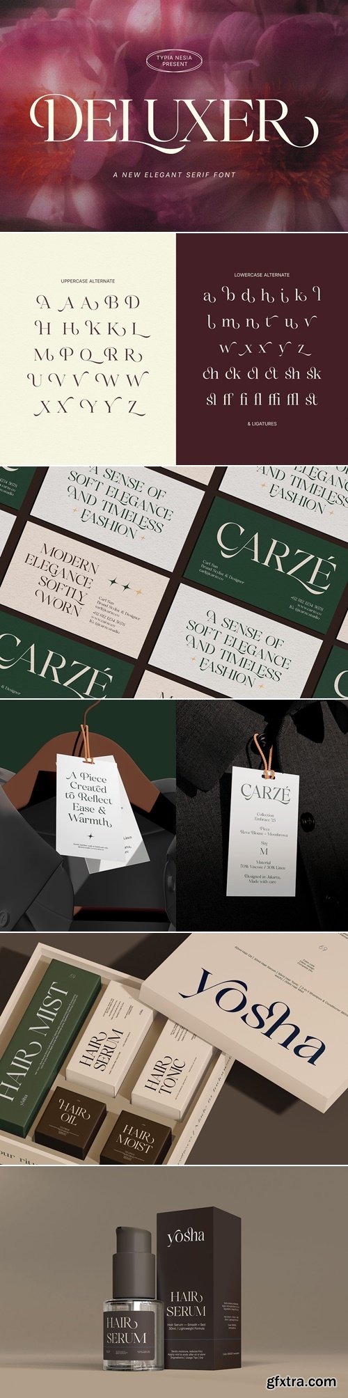 CreativeMarket - Deluxer - Elegant Modern Serif