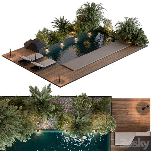 '3dsky Pro - Landscape Furniture with Pool 69' '3dsky Pro - Landscape Furniture with Pool 69'