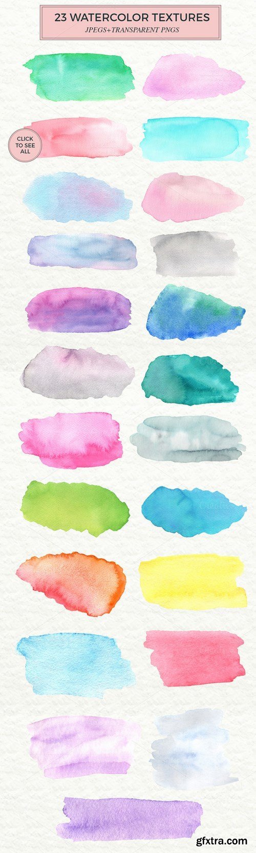 CreativeMarket - Watercolor design kit 705715