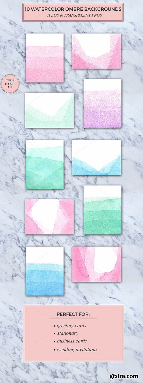 CreativeMarket - Watercolor design kit 705715