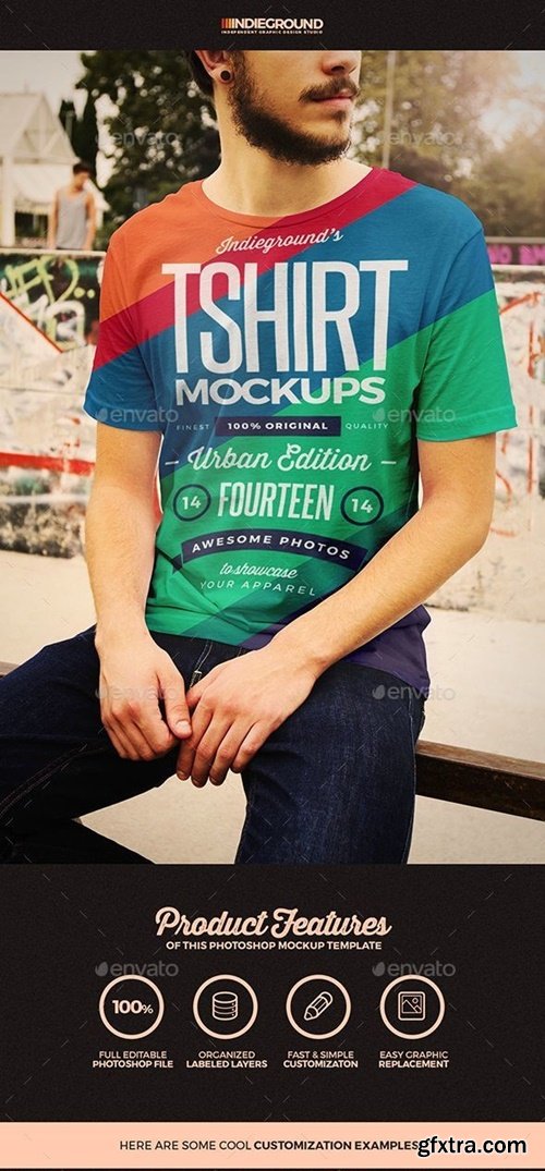 GraphicRiver - Urban T-Shirt Mockups 10940969