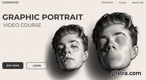 Vornikow Art - GRAPHIC PORTRAIT VORNIKOW