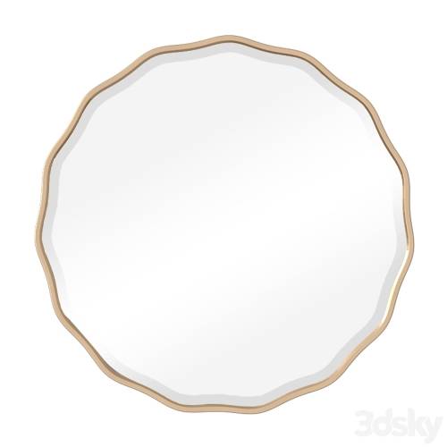 '3dsky Pro - Uttermost Aneta Round Mirror' '3dsky Pro - Uttermost Aneta Round Mirror'