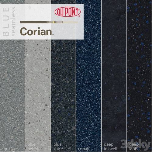 '3dsky Pro - Dupont Corian Kitchen Countertops Blue 1' '3dsky Pro - Dupont Corian Kitchen Countertops Blue 1'