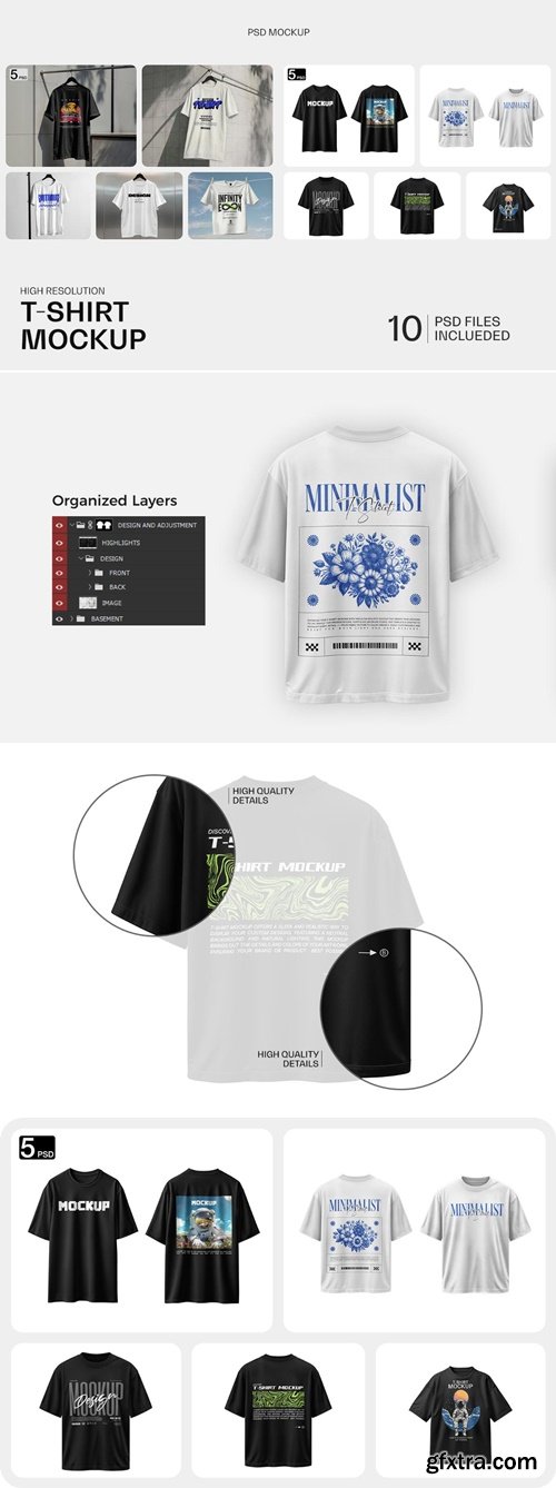 MockupCloud - Short Sleeve T-Shirt Mockup