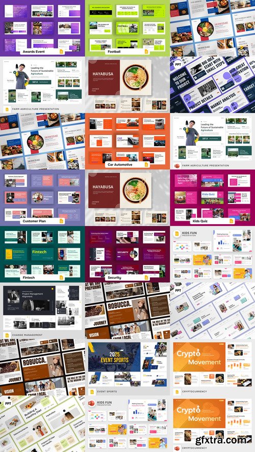 24 PowerPoint Templates Bundle 10