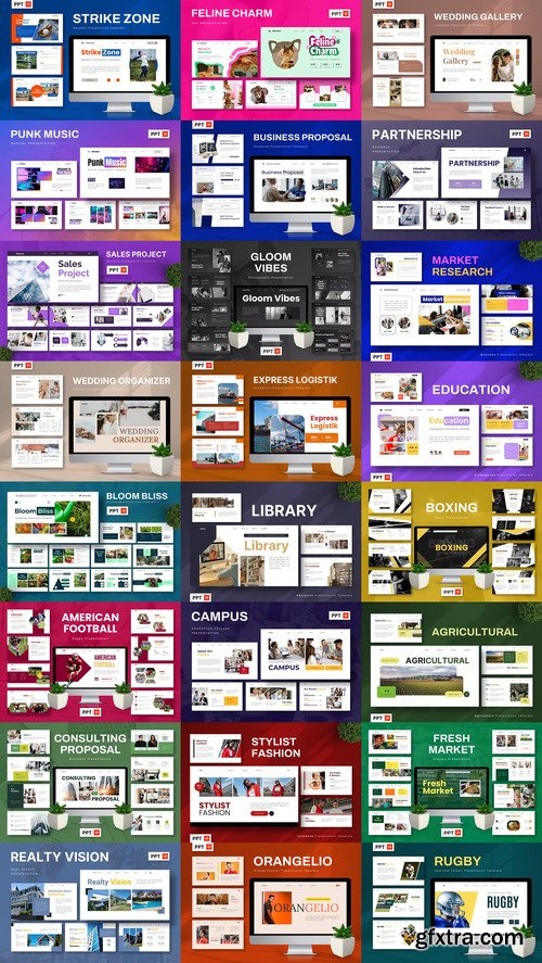 24 PowerPoint Templates Bundle 11