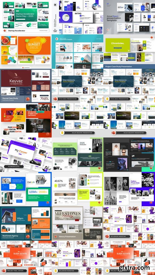 24 PowerPoint Templates Bundle 13