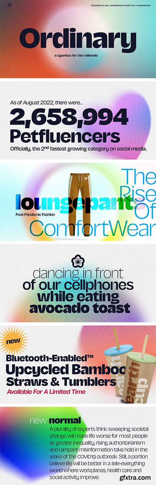 MyFonts - Ordinary Font Family 16xOTF MyFonts - Ordinary Font Family 16xOTF