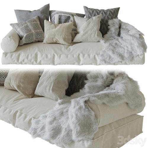 '3dsky Pro - Decorative soft corner on the windowsill 3' '3dsky Pro - Decorative soft corner on the windowsill 3'