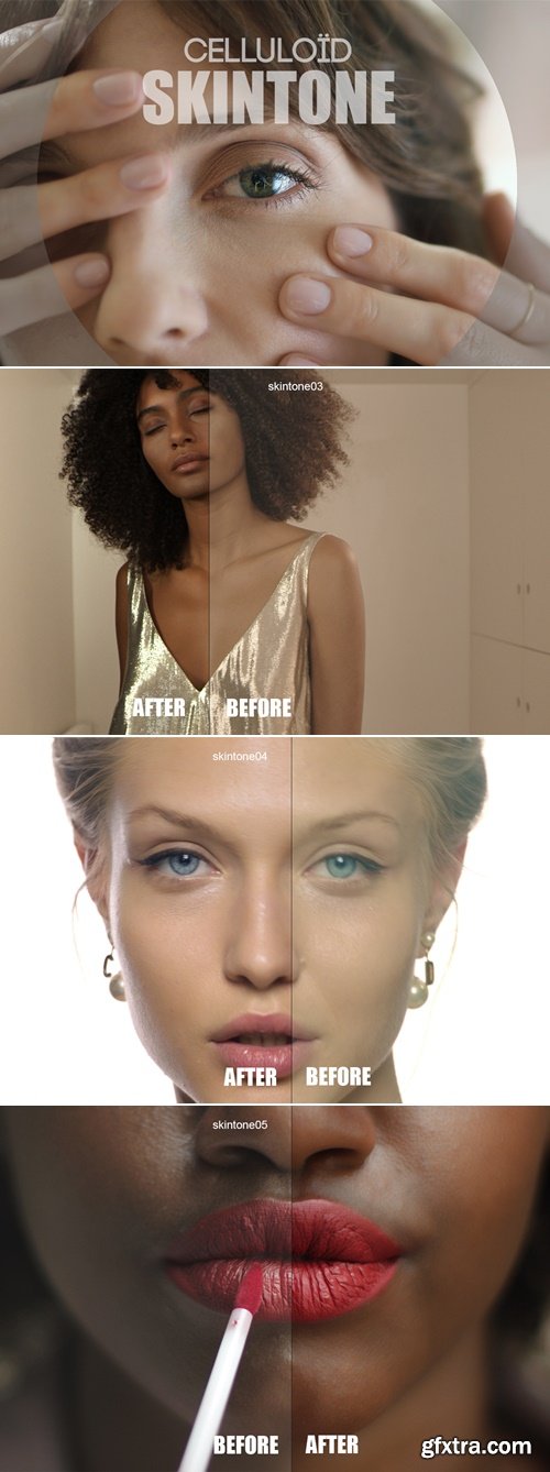 Filtergrade - Celluloid Skintone LUTs Pack