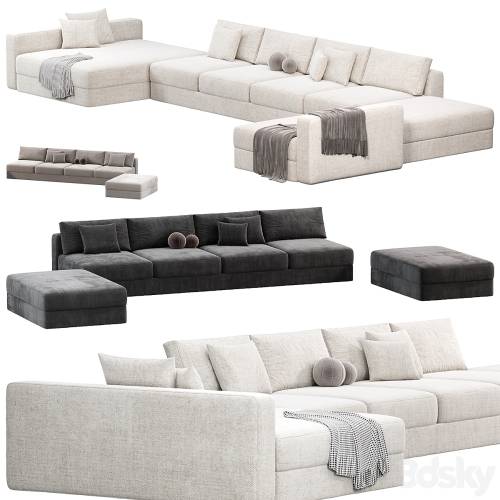 '3dsky Pro - HAROLD Sofa by Meridiani, sofas' '3dsky Pro - HAROLD Sofa by Meridiani, sofas'