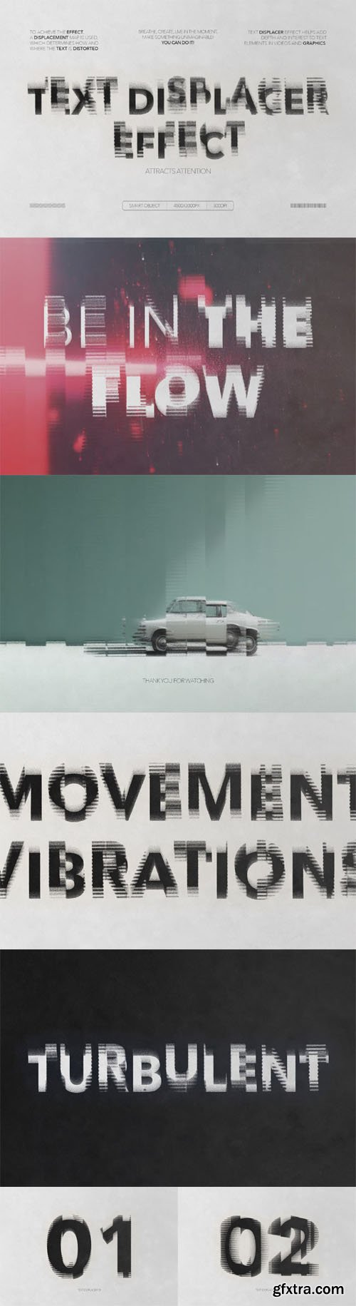 Dynamic Displacement Text Effect for Photoshop