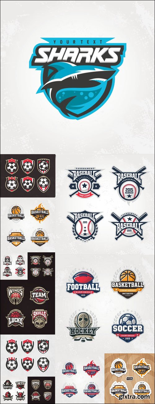 Logo For Sport Team 13xEPS