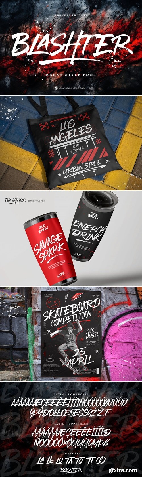 CreativeMarket - Blashter - Brush Font