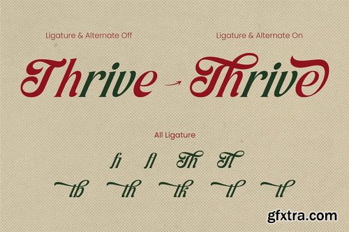 CreativeMarket - Thrustline - Vintage Script Font