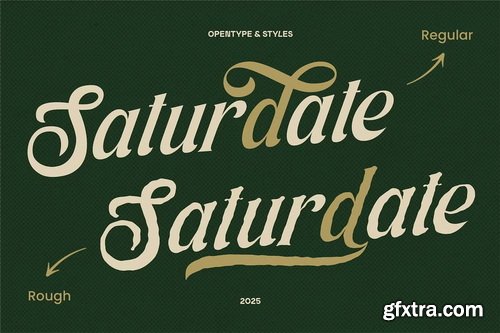CreativeMarket - Thrustline - Vintage Script Font