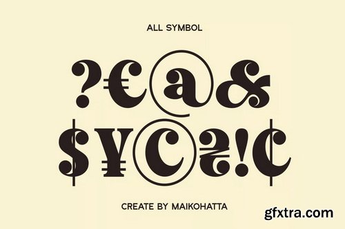 Lacer Serif Bold Typeface