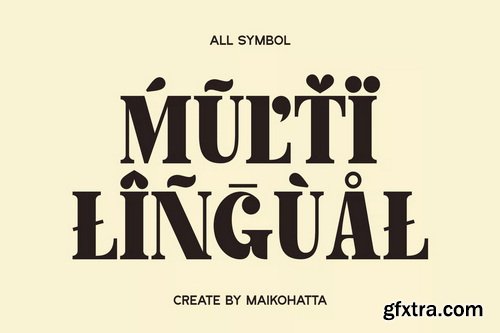 Lacer Serif Bold Typeface