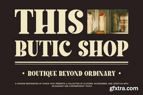 Lacer Serif Bold Typeface Lacer Serif Bold Typeface